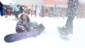 ゲレンデナンパ 02 吹雪の中で見つけたスノボ美女2人組！-1