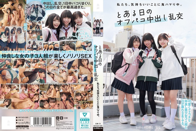 私たち、気持ちいいことに鬼ハマり中。 とある日のオフパコ中出し乱交 柏木こなつ 花音うらら 雫月心桜0